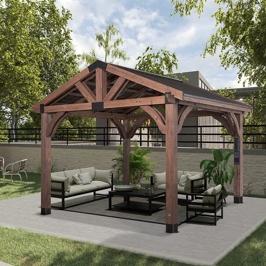 Backyard Discovery Arlington 12x10 All Cedar Gazebo